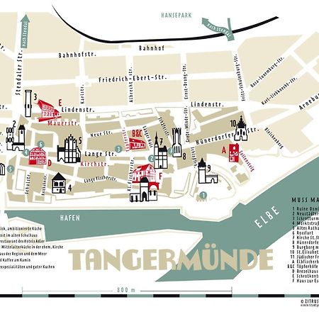 Апартаменты Toepferhof 1 Тангермюнде Экстерьер фото